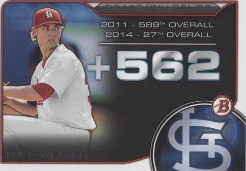 2015 Bowman Draft - Luke Weaver #DD-LW