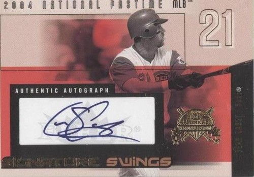 2004 Fleer National Pastime - Sean Casey #SSA-SC