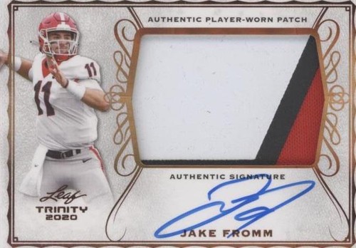 2020 Leaf Trinity Jake Fromm #PA-JF1