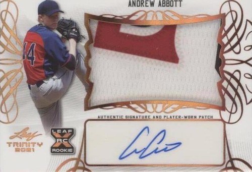 2021 Leaf Trinity - Andrew Abbott #PA-AA2