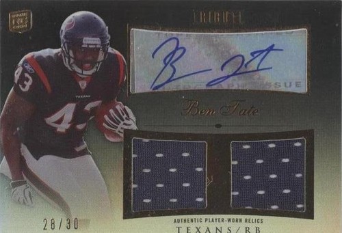 2010 Topps Tribute Ben Tate #ADR-BTA