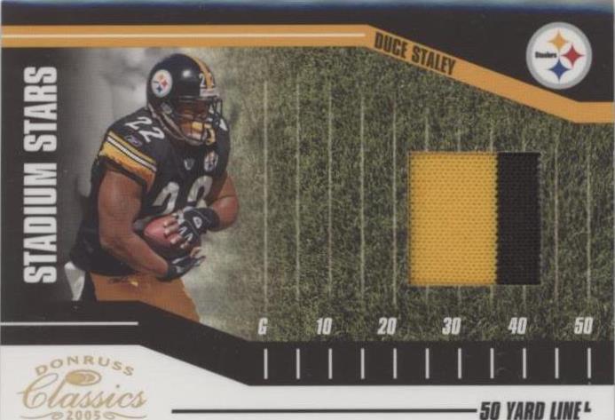 2005 Donruss Classics Duce Staley #SS-36