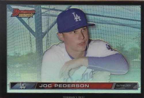 2015 Bowman's Best - Joc Pederson #HDH-JP