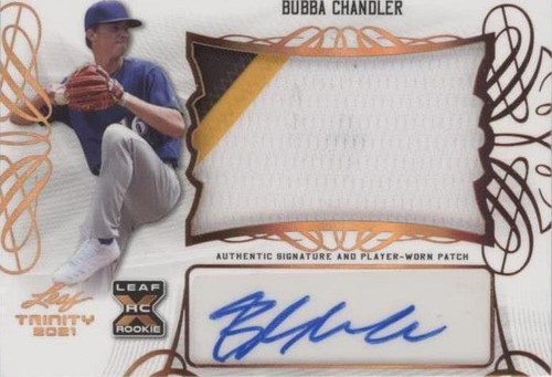 2021 Leaf Trinity - Bubba Chandler #PA-BC1