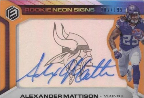 2019 Panini Elements Alexander Mattison #RNS-AM