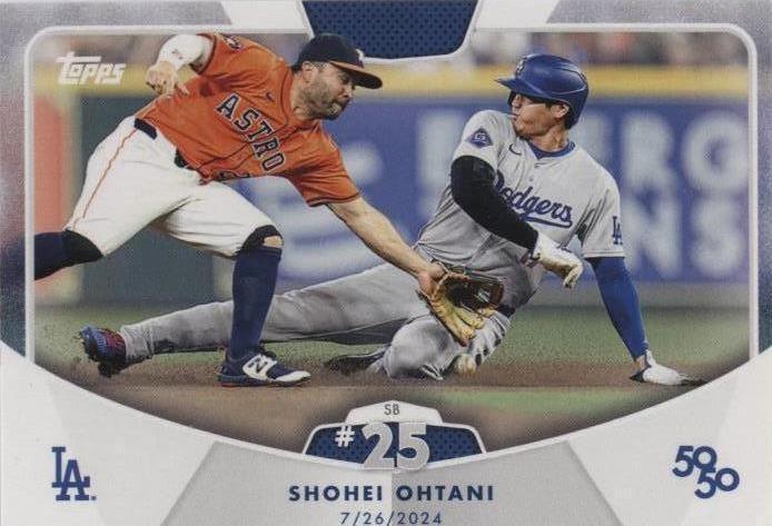 2024 Topps 50/50: Shohei Ohtani - Shohei Ohtani #56 for sale