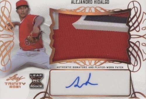 2021 Leaf Trinity - Alejandro Hidalgo #PA-AH1