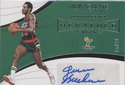2018-19 Panini Immaculate Collection - Quinn Buckner #HS-QBK