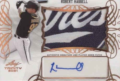 2021 Leaf Trinity - Robert Hassell #PA-RH1