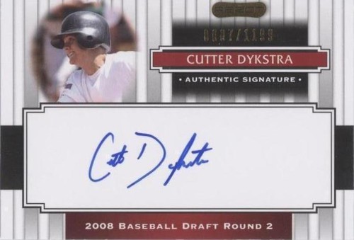 2008 Razor Signature Series - Cutter Dykstra #133