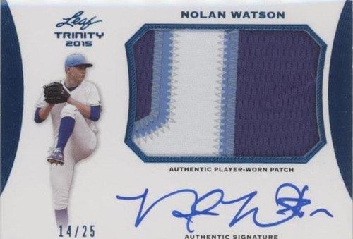 2015 Leaf Trinity - Nolan Watson #PA-NW1