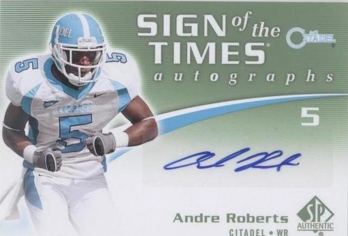 2010 SP Authentic Andre Roberts #ST-AR