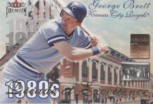 2001 Fleer Premium - George Brett #35 DE