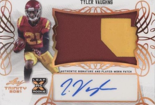 2021 Leaf Trinity Tyler Vaughns #PA-TV1
