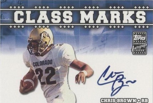 2003 Topps Draft Picks & Prospects Chris Brown #CM-CB
