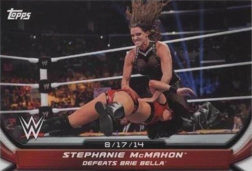 2016 Topps WWE Divas Revolution - Brie Bella Stephanie McMahon #4