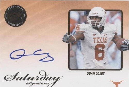 2009 Press Pass Legends Quan Cosby #SS-QC