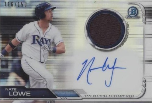 2019 Bowman Chrome - Nate Lowe #BCAR-NL