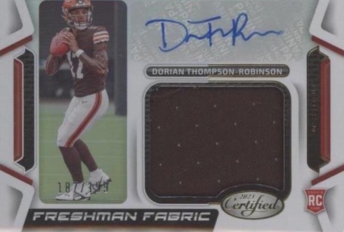 2023 Panini Certified Dorian Thompson-Robinson #FFMS-10