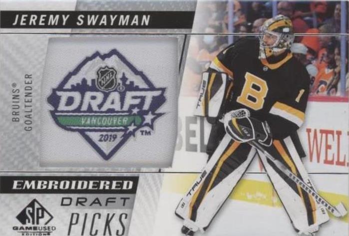 2021-22 Upper Deck SP Game Used - Jeremy Swayman #97