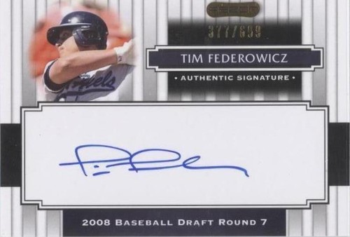 2008 Razor Signature Series - Tim Federowicz #171