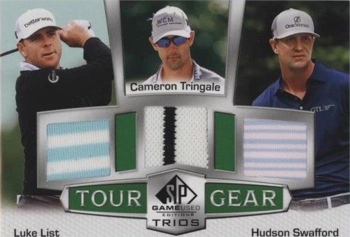 2024 SP Game Used - Cameron Tringale Hudson Swafford Luke List #TG3-SLT