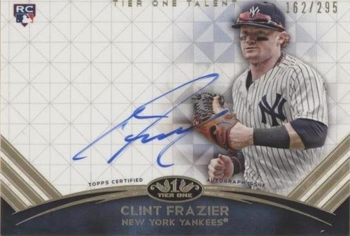 2018 Topps Tier One - Clint Frazier #TTA-CF