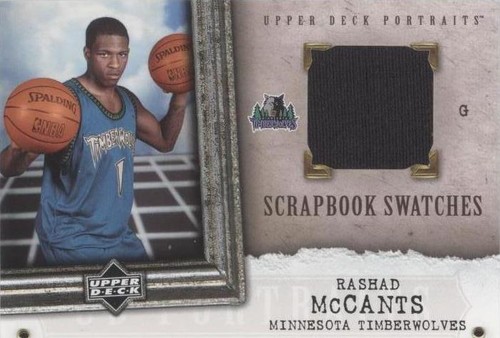 2005-06 Upper Deck Portraits - Rashad McCants #SS-RM