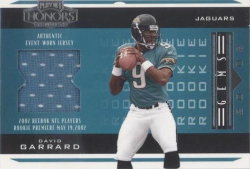 2002 Playoff Honors David Garrard #212