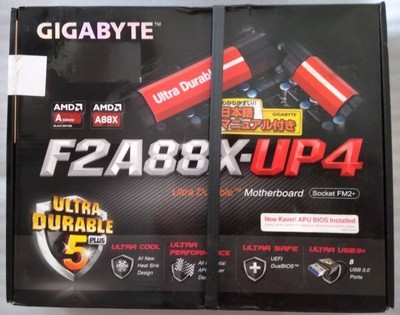 GIGABYTE Motherboard AMD A88X FM2 FM2+ ATX GA-F2A88X-UP4 New Unopened Item Japan