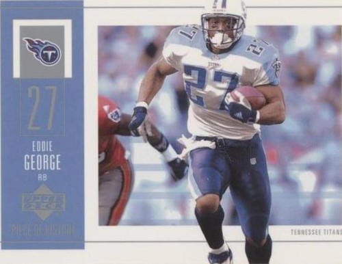 2002 Upper Deck Piece Of History Eddie George #97