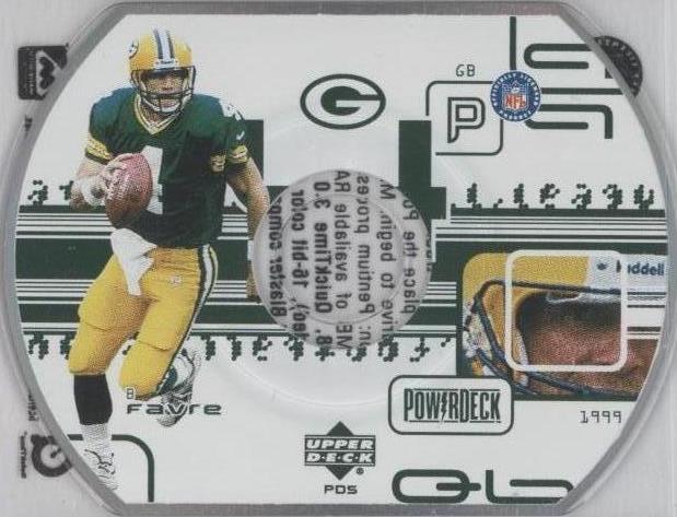 1999 Upper Deck Powerdeck Brett Favre #PD5