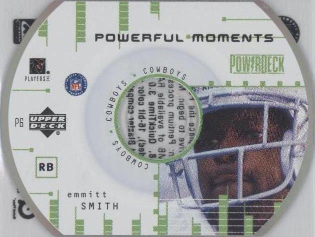 1999 Upper Deck Powerdeck Emmitt Smith #P6