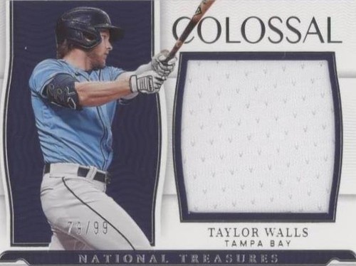 2022 Panini National Treasures - Taylor Walls #CLM-WA