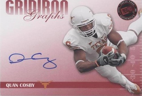 2009 Press Pass Signature Edition Quan Cosby #GG-QC