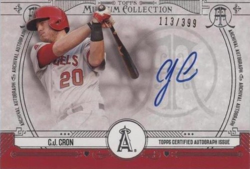 2015 Topps Museum Collection - C.J. Cron #AA-CJC