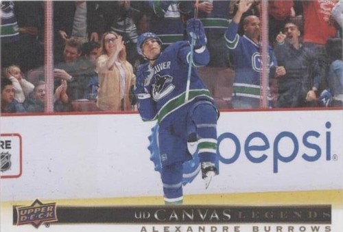 2020-21 Upper Deck SP Signature Edition Legends - Alexandre Burrows #C-9
