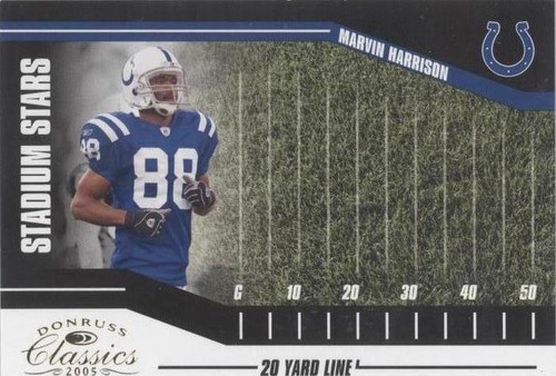2005 Donruss Classics Marvin Harrison #SS-16