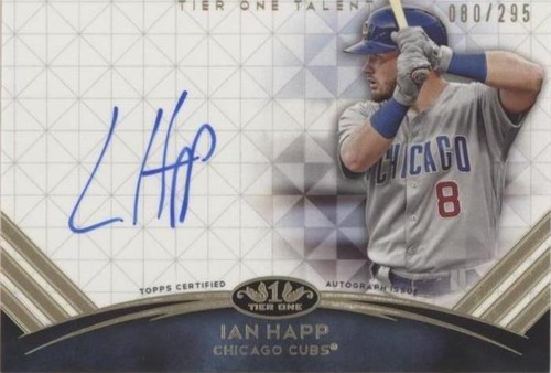2018 Topps Tier One - Ian Happ #TTA-IH