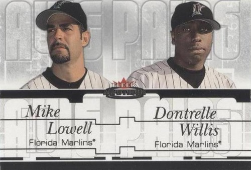 2003 Fleer Mystique - Dontrelle Willis Mike Lowell #9 AP