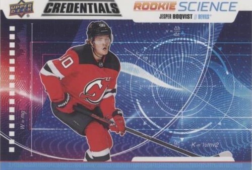 2019-20 Upper Deck Credentials - Jesper Boqvist #RS-19