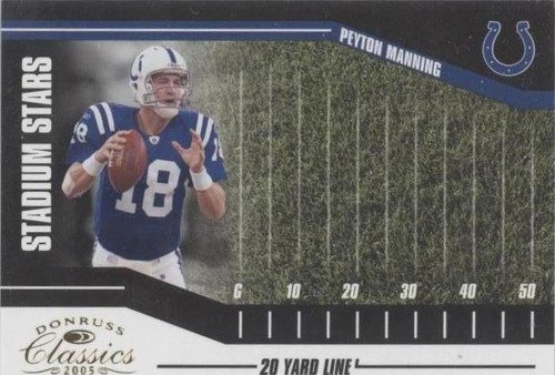 2005 Donruss Classics Peyton Manning #SS-17