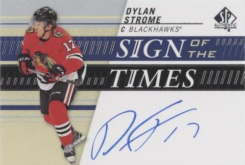 2019-20 SP Authentic - Dylan Strome #SOTT-DS