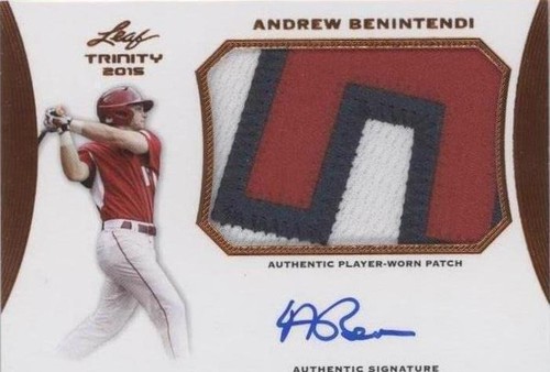 2015 Leaf Trinity - Andrew Benintendi #PA-AB2