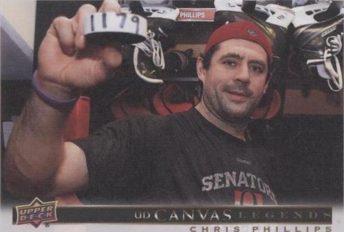 2020-21 Upper Deck SP Signature Edition Legends - Chris Phillips #C-72