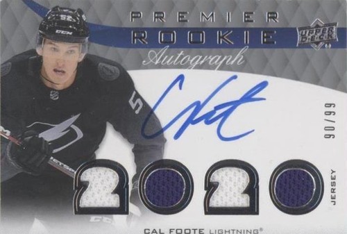 2020-21 Upper Deck Premier - Cal Foote #PRA-CF