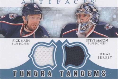 2012-13 Upper Deck Artifacts - Rick Nash Steve Mason #TT-NM