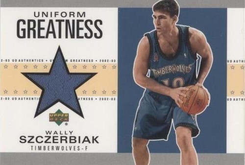 2002-03 Upper Deck UD Authentics - Wally Szczerbiak #WS-U
