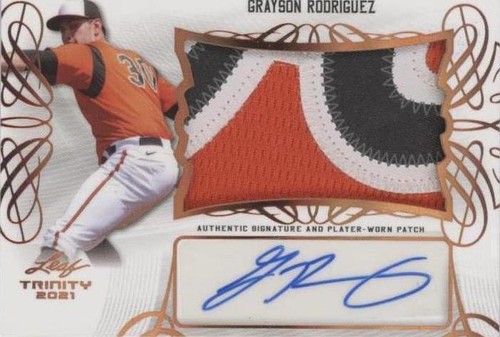 2021 Leaf Trinity - Grayson Rodriguez #PA-GR1