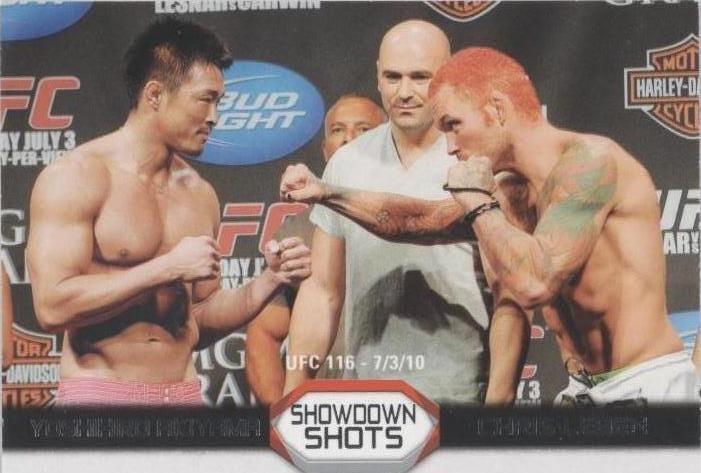 2011 Topps UFC Moment of Truth - Chris Leben Yoshihiro Akiyama #SS-AL